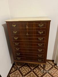 Cassettiera in legno