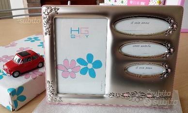 Cornice in argento per bimba