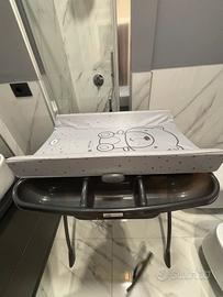 Fasciatoio e bagnetto cam per neonato