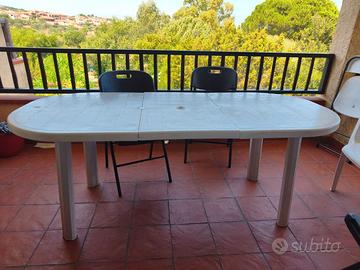 Tavolo da giardino allungabile6-8 persone