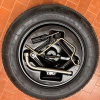 ruotino di scorta panda + kit attrezzi