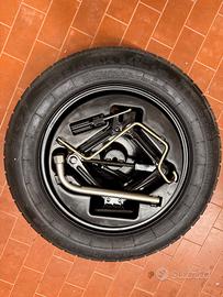 ruotino di scorta panda + kit attrezzi