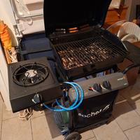 barbecue a gas