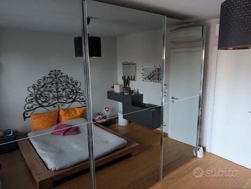 Armadio Specchio Dark RUATASIO HOME  + Set Notte