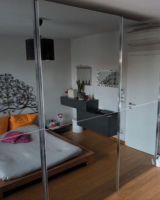 Armadio Specchio Dark RUATASIO HOME  + Set Notte