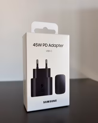 NUOVO Samsung Originale Alimentatore 45W Type-C