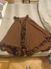 scialle lana + visone