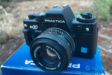 Praktica bx20 + obiettivo +flash