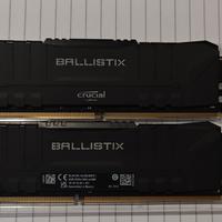 Crucial ballistix 3600mhz 16Gb