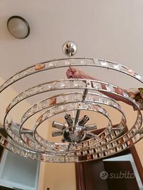 Lampadario e applique moderni in cristallo acrilic