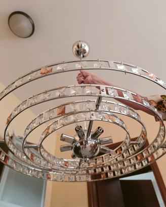 Lampadario e applique moderni in cristallo acrilic