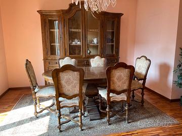 Soggiorno completo  in legno massello