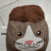cuscino per piedi a forma di gatto 