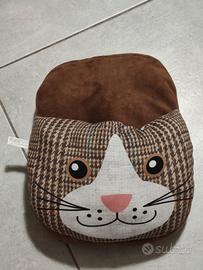 cuscino per piedi a forma di gatto 