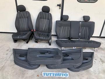 Sedili Opel Corsa 2009 5 porte colore nero