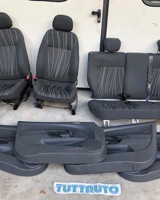 Sedili Opel Corsa 2009 5 porte colore nero