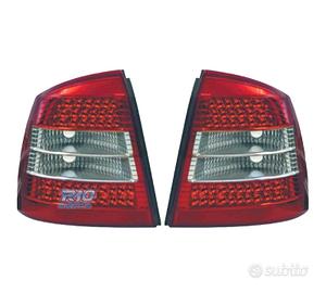 FANALI A LED OPEL ASTRA G 2P 4P 97-04 ROSSO AFFUMI