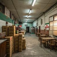 Sgombero di cantina in stabile residenziale