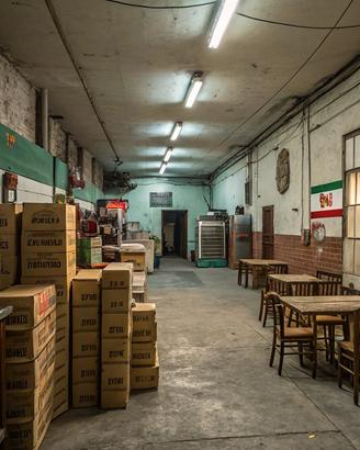 Sgombero di cantina in stabile residenziale