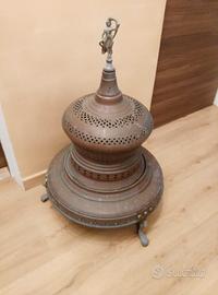 Braciere a campana antico in Rame 