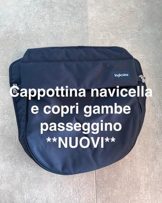 Scalda piedi e cappottina oer passeggino Zippy/Pro