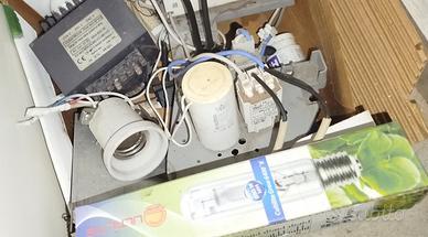 impianto lampade HID (MH/HPS) 600W