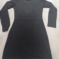 vestito donna nero aderente 
