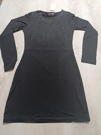 vestito donna nero aderente 