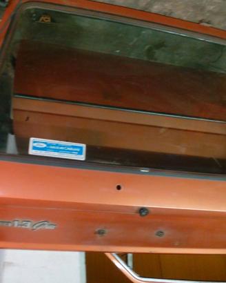 Portellone baule ford fiesta 1.1 ghia 1a serie