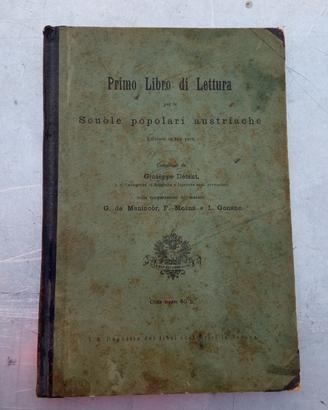 Primo libro di letteratura scuole austriache 1914