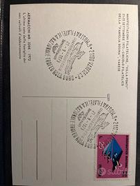 I1137 cartolina 1973 annullo