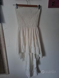 Vestito Bianco Estivo Elegante