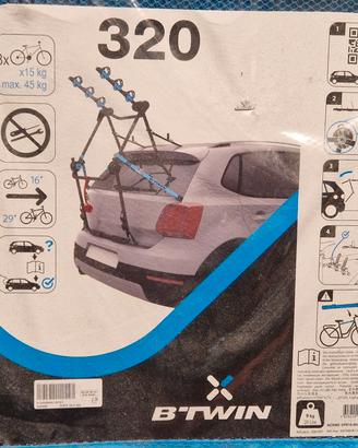Portabici per auto Btwin 320 Decathlon