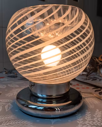 lampada twirl anni 60