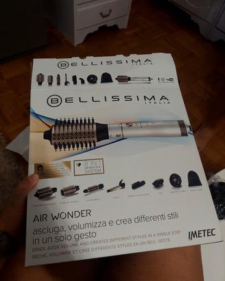 Spazzola asgiuga capelli b.ellissima  Air Wonder 