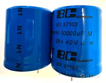 Condensatore elettrolitico 10000uF 40v