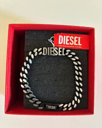 Bracciale Uomo DIESEL Acciaio Inossidabile Nero