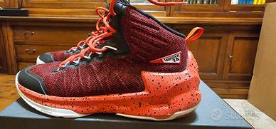 scarpe basket Decathlon weblock 2.0 500 red n.45