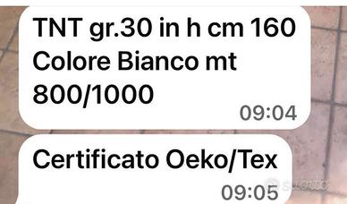 Telo traspirante invernale per copertura piante