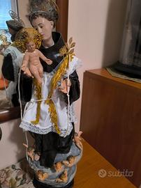 Preziose Sculture Sacre Fine '800 - Cartapesta 