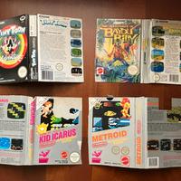 NINTENDO NES PAL A BOX PARZIALI E DANNEGIATI
