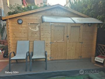 Casetta in legno 2,50 x 4,00