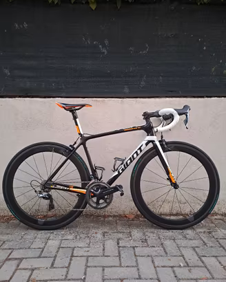 giant tcr advanced sl 0 + ruote carbonio slr 1