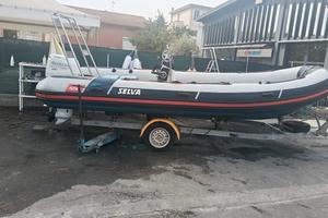 gommone selva 550 più Suzuki 40 ari