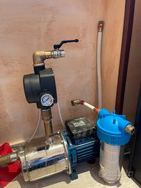 Autoclave idraulica con pompa elettrica