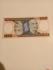 Banconota 1000 Cruzeiros Brasile 
