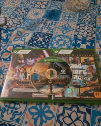 tre giochi per Xbox 