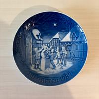 Piatto BING & GRONDAHL Jule after 1987