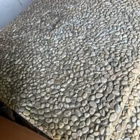 Piastrella da esterno in cemento lavato grigio