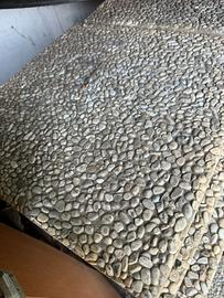 Piastrella da esterno in cemento lavato grigio